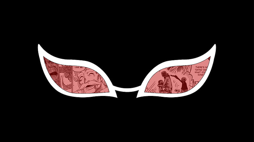 One Piece_Doflamingo_glasses transparent background PNG clipart