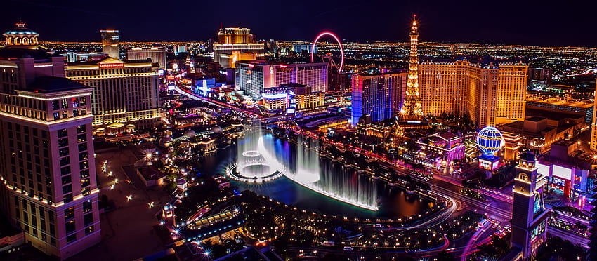 Hotele, programy, atrakcje, restauracje i mapy w Las Vegas Tapeta HD
