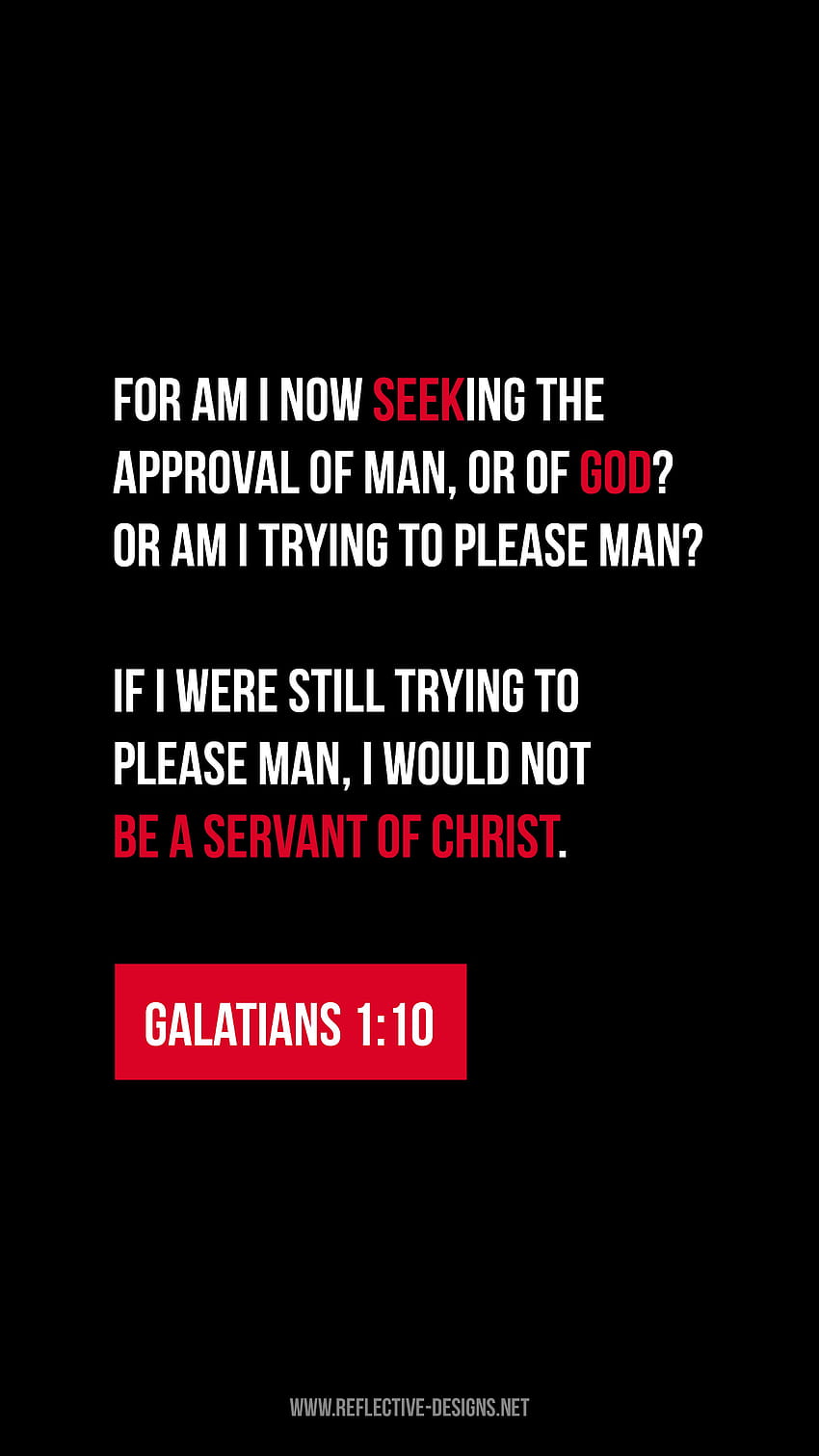 Galatians 1:10 iPhone, work of god HD phone wallpaper