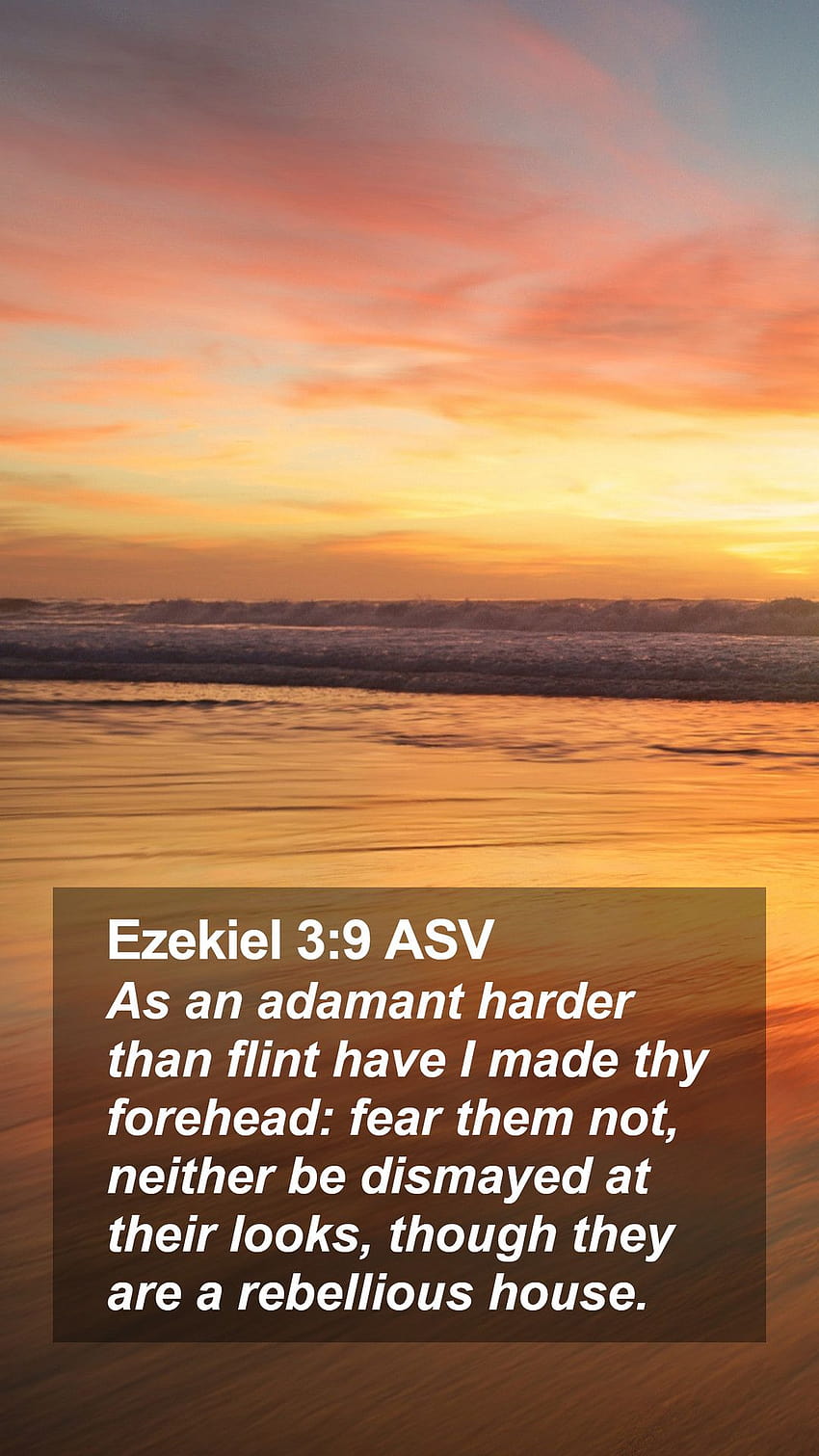 Ezekiel 3:9 ASV Mobile Phone HD phone wallpaper