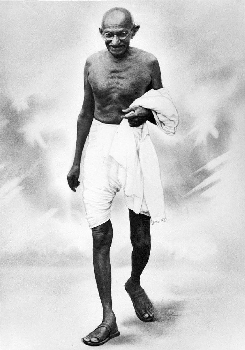 Mahatma Gandhis 150. Geburtstag: 100 Rare You Must, Gandhi Mobile HD-Handy-Hintergrundbild