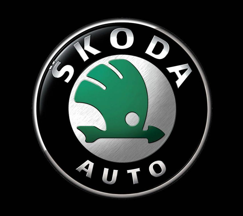 Skoda Logo oleh Baxee, logo Wallpaper HD