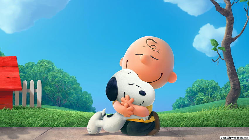 The Peanuts Movie, is it spring yet snoopy HD wallpaper