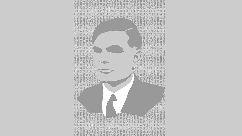 Alan Turing : Minimal HD wallpaper