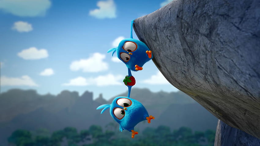 Angry birds : Angry Birds Blues, hatchlings HD wallpaper