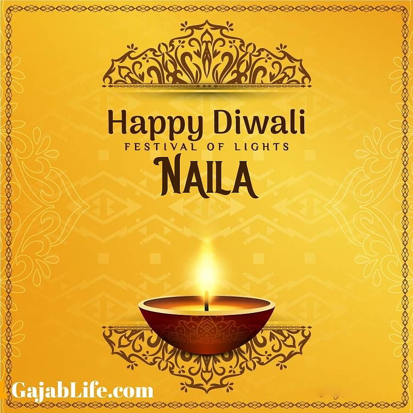 Naila Happy Deepawali Tapeta na telefon HD