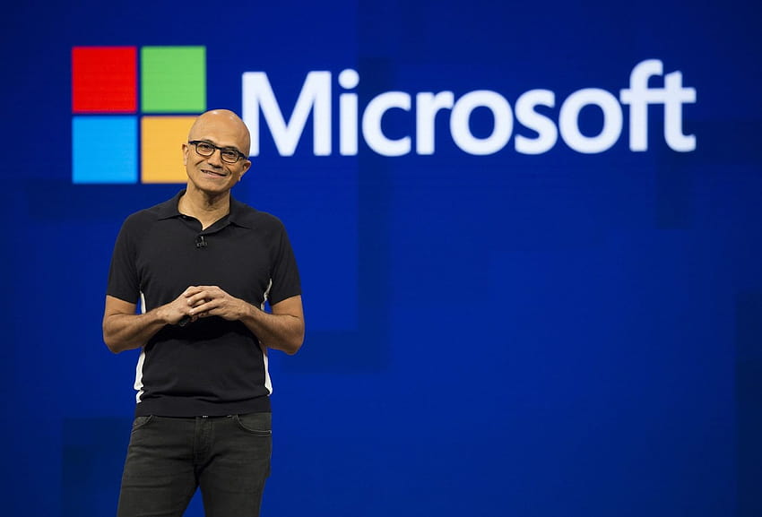 Satya Nadella, CEO da Microsoft, sobre o conselho que moldou sua liderança papel de parede HD