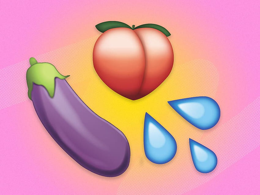 Facebook i Instagram zakazują „seksualnego” używania emotikonów z bakłażanem, brzoskwinią i kroplami wody Tapeta HD