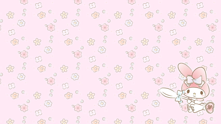 ♡ Sei positiv ♡, Sanrio-Laptop HD-Hintergrundbild