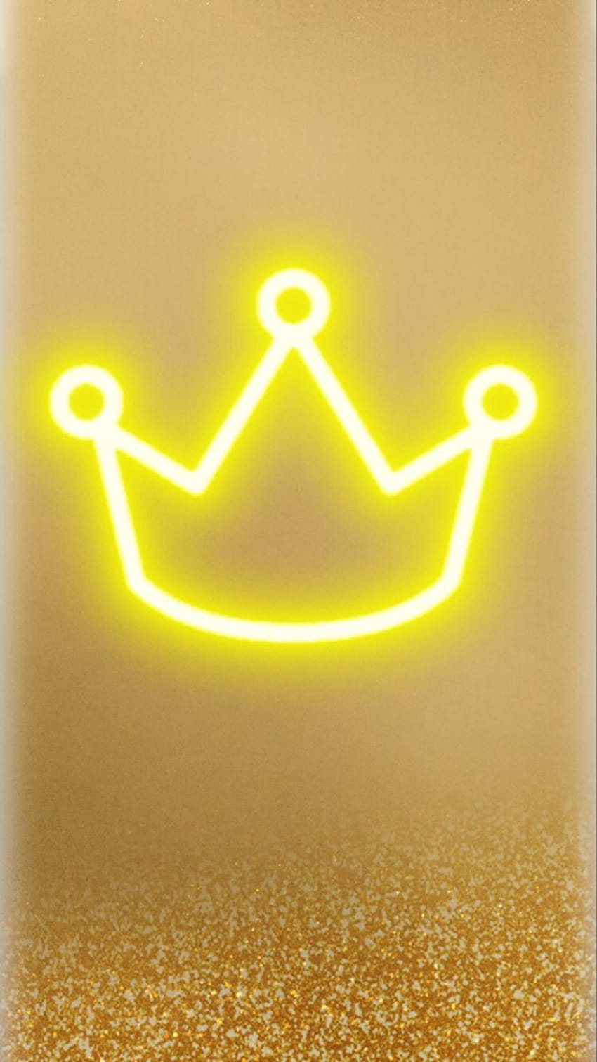 Златна корона HD тапет за телефон
