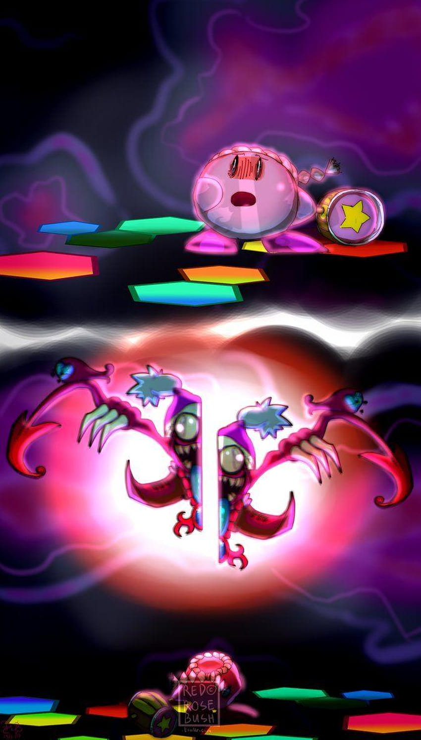 Marx Soul vaincu par RozaliaRed, Kirby Marx Fond d'écran de téléphone HD