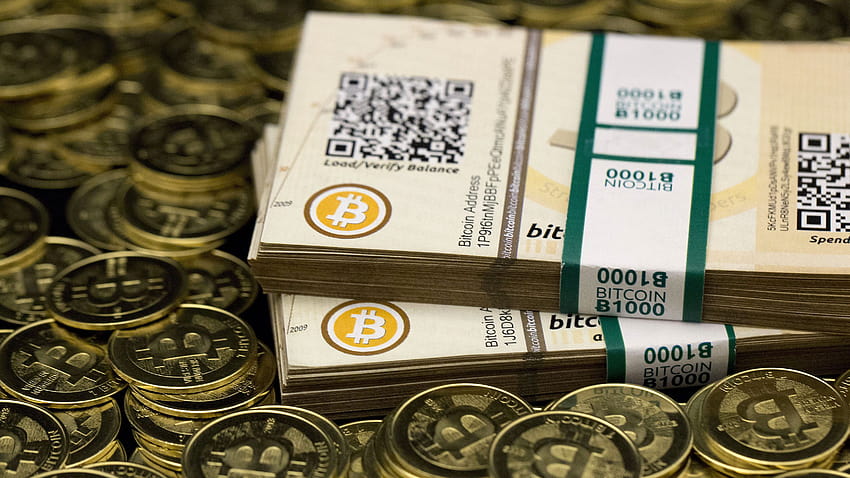 เงินสด Bitcoin เป็นสกุลเงินดิจิทัลที่มีค่ามากที่สุดเป็นอันดับสาม สกุลเงิน Ripple วอลล์เปเปอร์ HD
