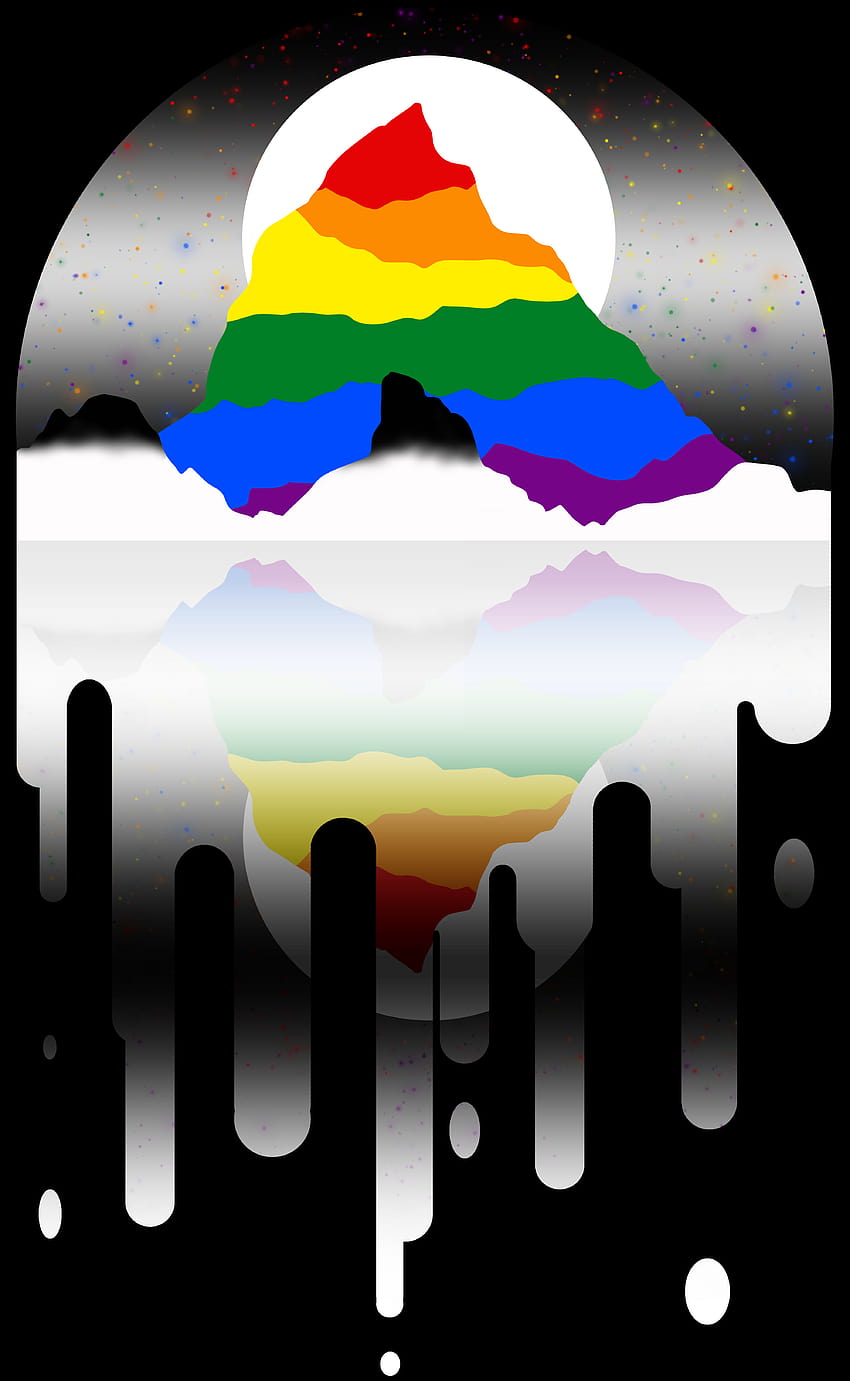 Pride flag Wallpaper 4K LGBTQ Sunrise Panorama 11554