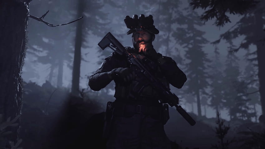 Call of Duty Modern Warfare, обявен за октомври, call of duty modern warfare 2019 HD тапет