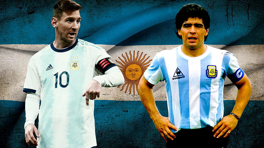 Maradona o Messi? Los goles tienen un dueño en Argentina, maradona messi HD wallpaper