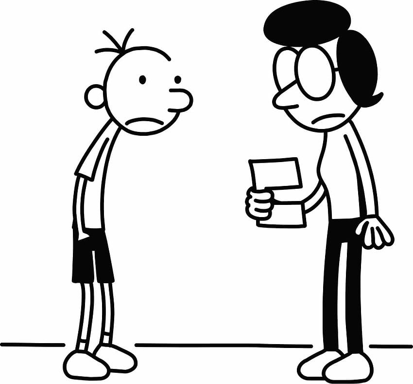 New Diary Of A Wimpy Kid Coloring Page For Ki HD wallpaper
