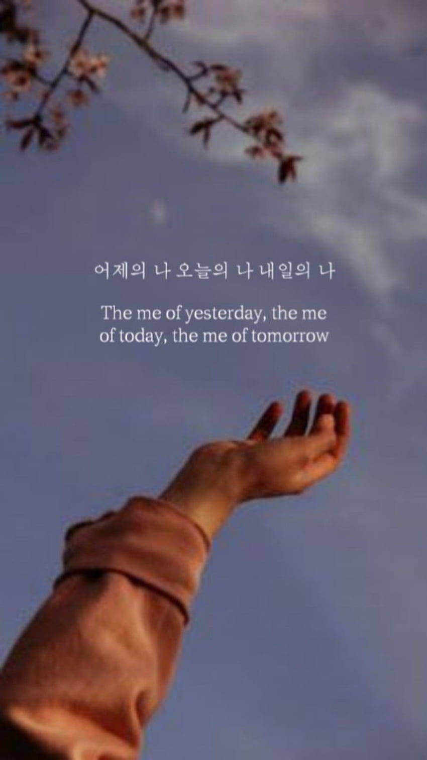 BTS inspirational lyric shared by Persona, insprational aesthetic quotes HD phone wallpaper