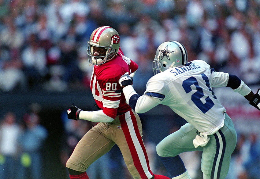 NFL Legends Jerry Rice, Deion Sanders Attempt To Spark Interest In HD wallpaper