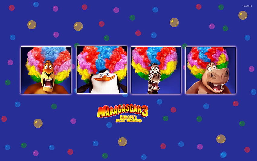 Madagascar 3: Europe's Most Wanted [2] HD wallpaper