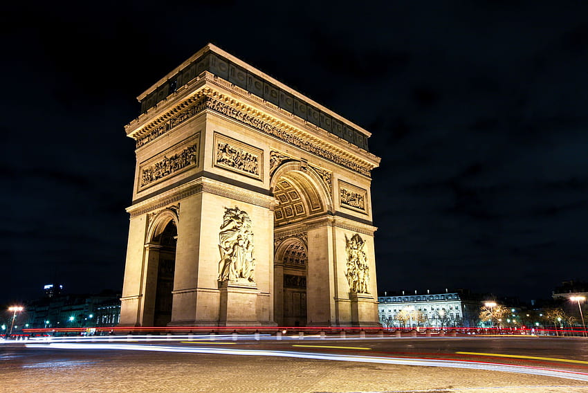 Arc De Triomphe Dernières – Voyage Fond d'écran HD