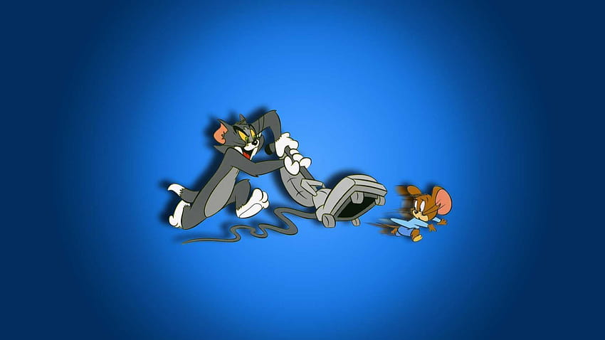 Tom And Jerry Cartoon In Black Background Cartoon HD wallpaper  Peakpx