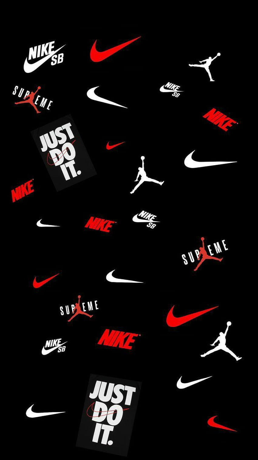 Nike iphone, logotipo de adidas ... pinterest, jordan nike fondo de pantalla del teléfono