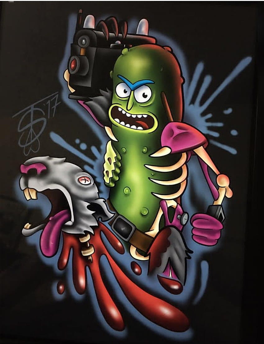 Rick and Morty • Pickle Rick, picles rick and morty Papel de parede de celular HD