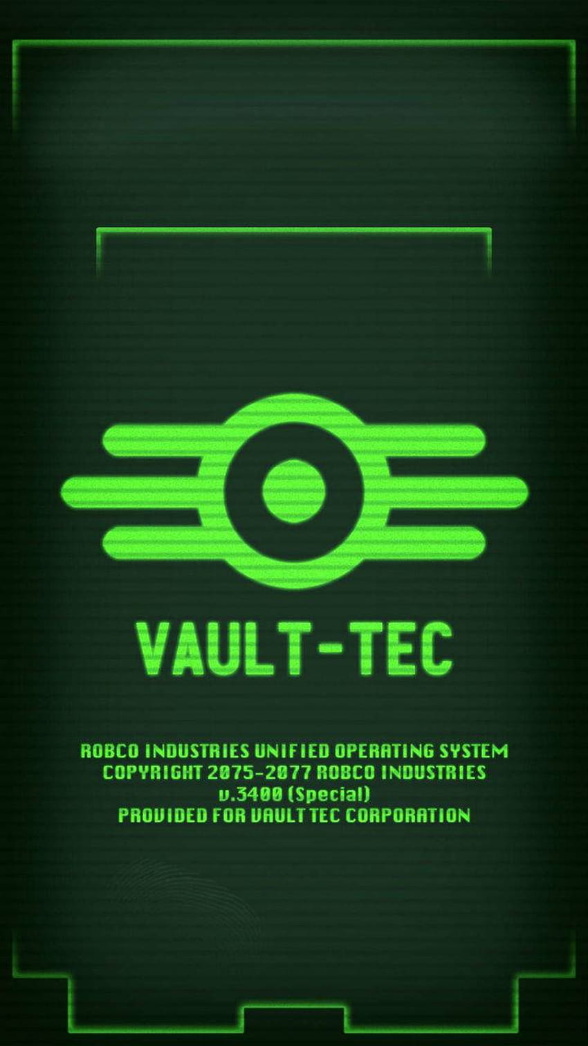 Fallout, vault tec HD phone wallpaper