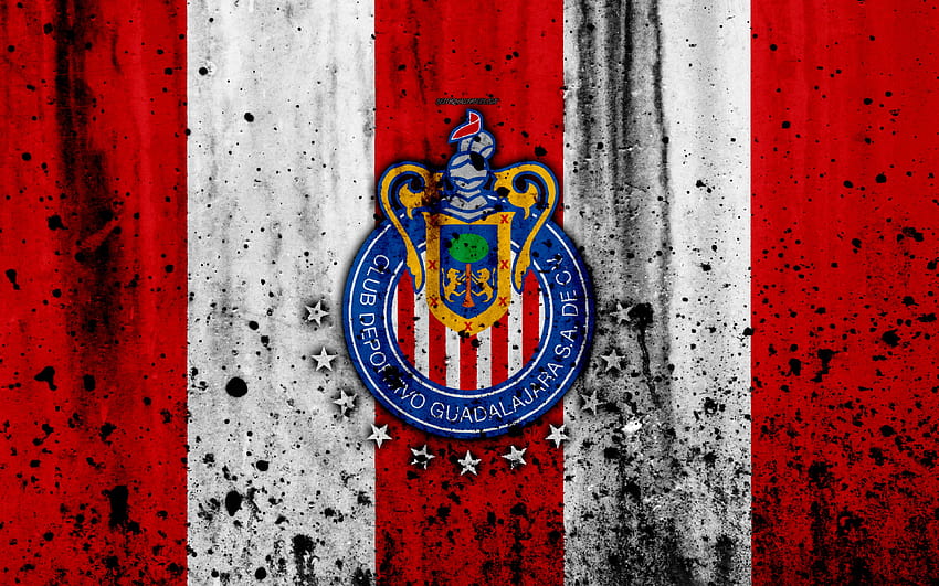 FC Guadalajara Chivas, grunge, Liga MX HD wallpaper