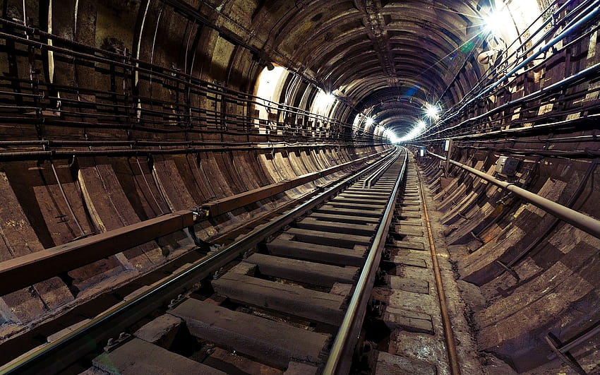 tunnel, underground train HD wallpaper