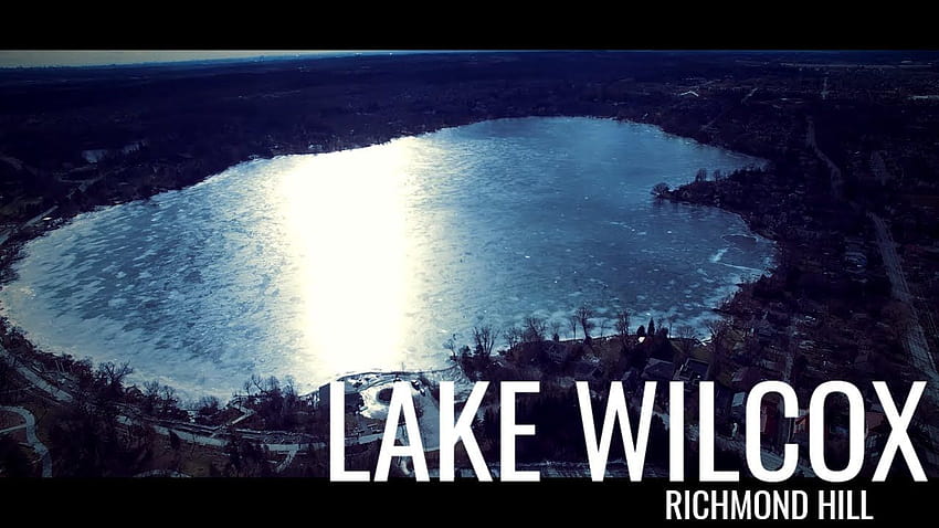 Drone Over Lake Wilcox Richmond Hill Oak Ridges Moraine, Ontario, Canada, wilcox lake ontario HD wallpaper