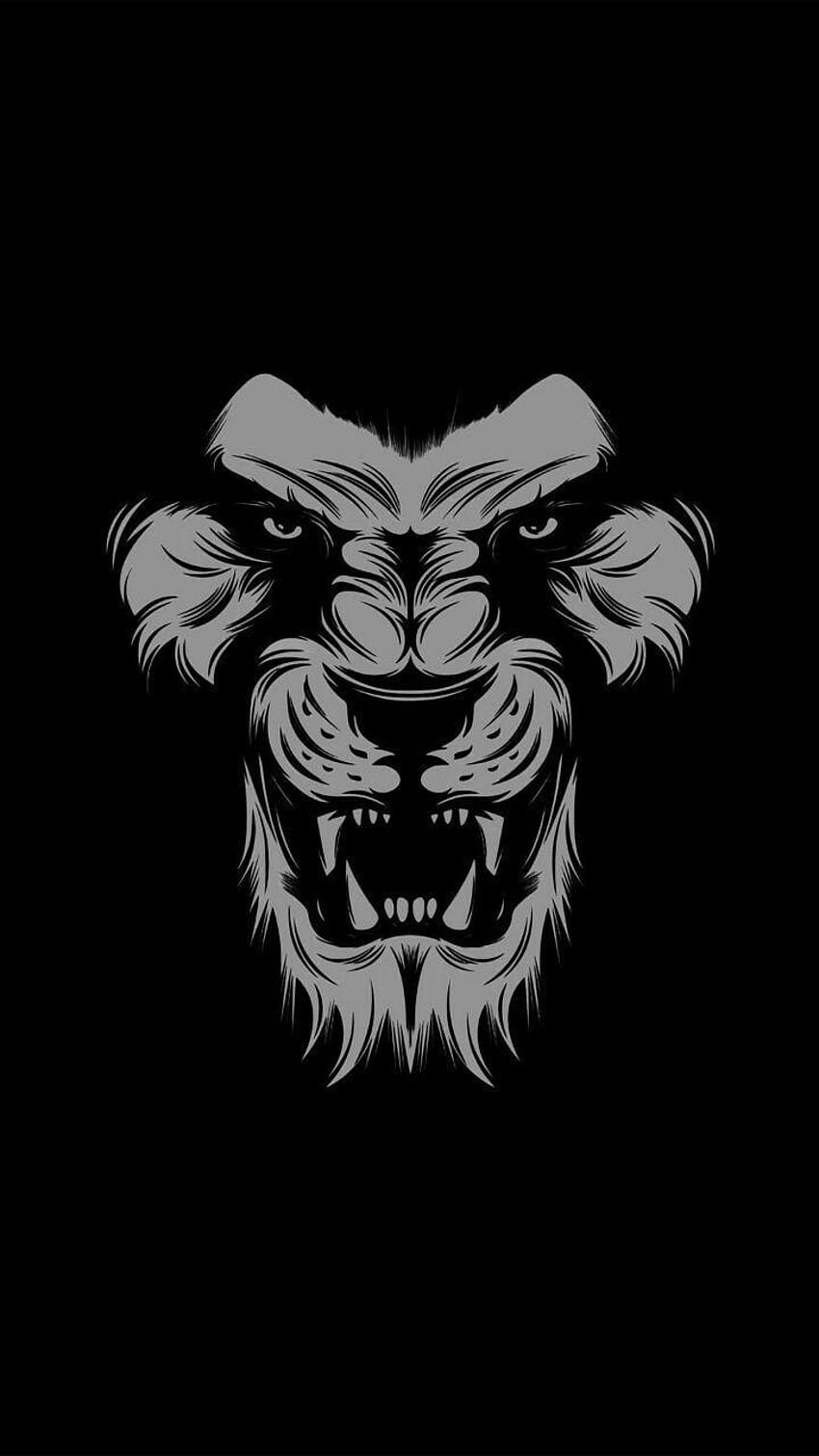 1440x900 Dark Black Lion Illustration 1440x900 Resolution HD 4k Wallpapers  Images Backgrounds Photos and Pictures