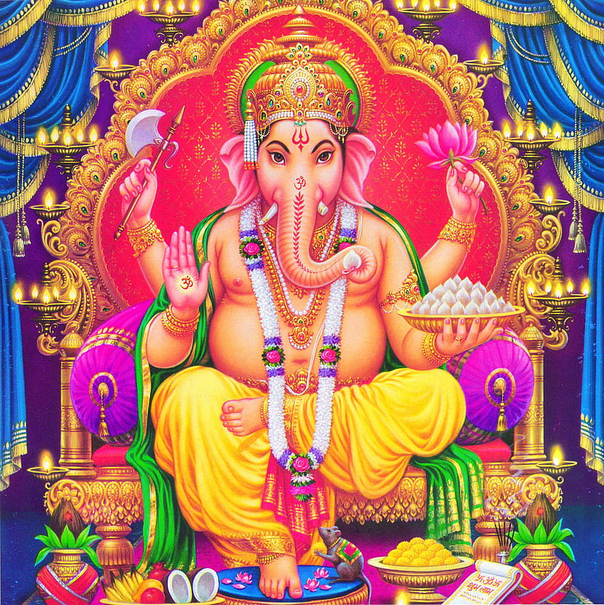 Lord Ganesha, ganesh mobile HD phone wallpaper