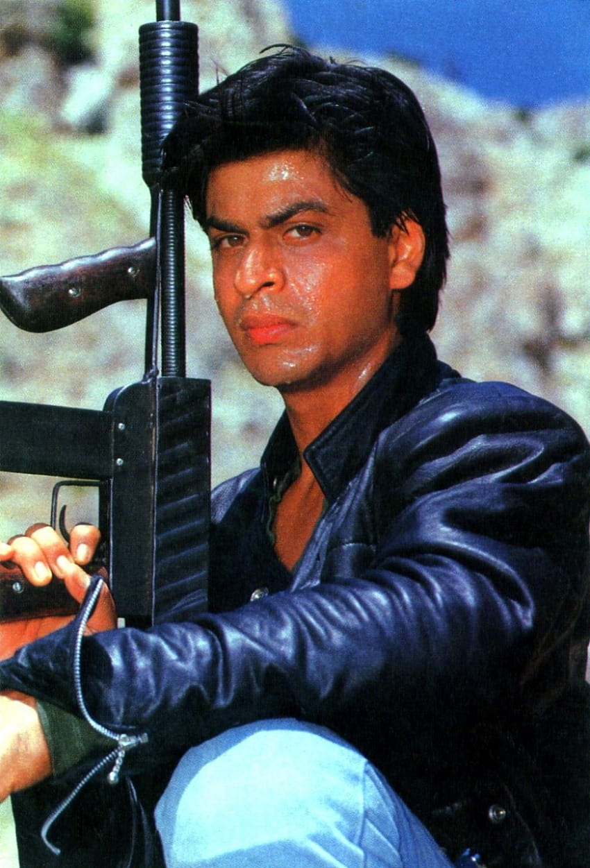 Shah Rukh Khan, film karan arjun wallpaper ponsel HD