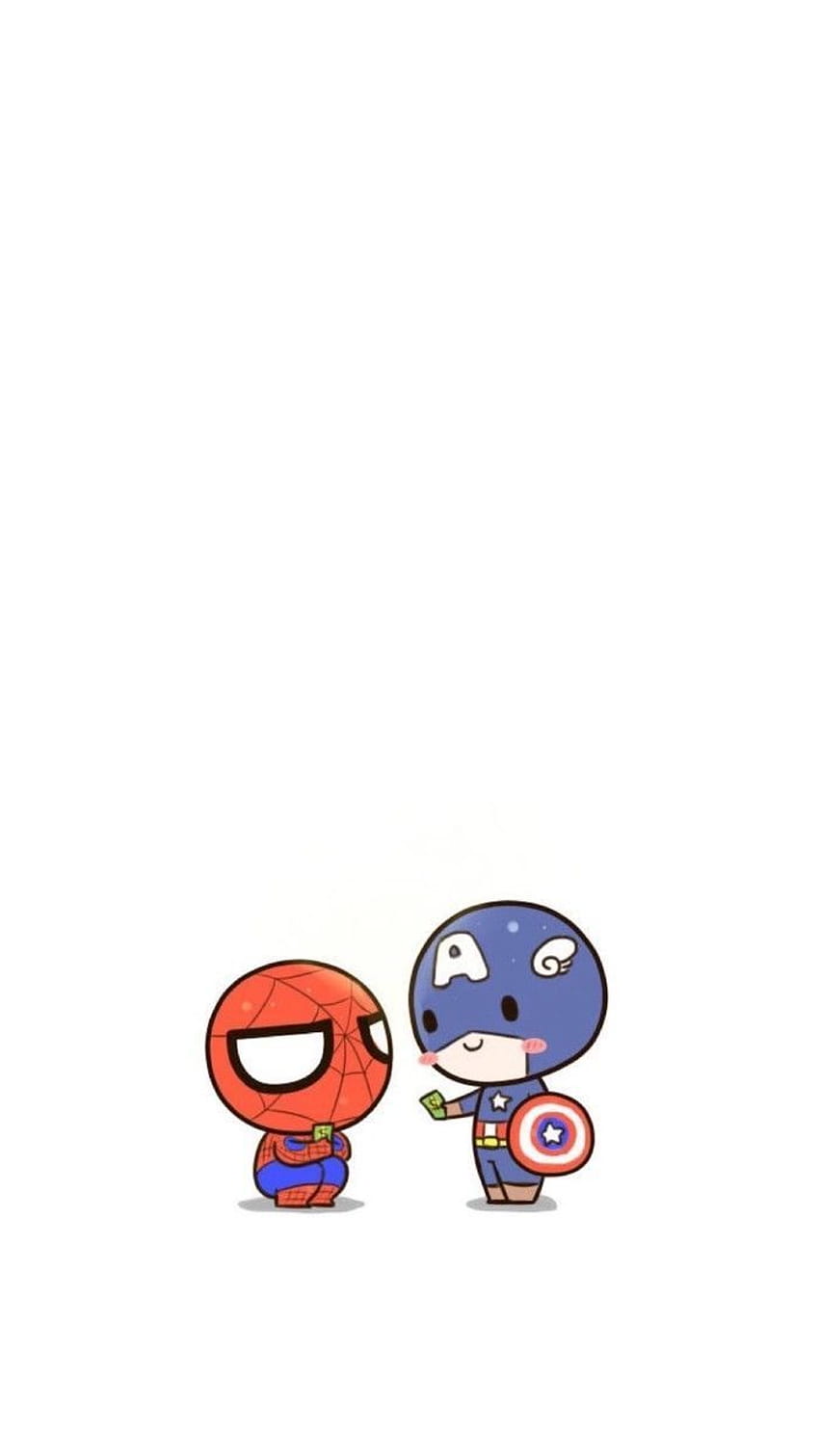iPhone Marvel from littlebug365.blogspot, cute avengers HD phone wallpaper
