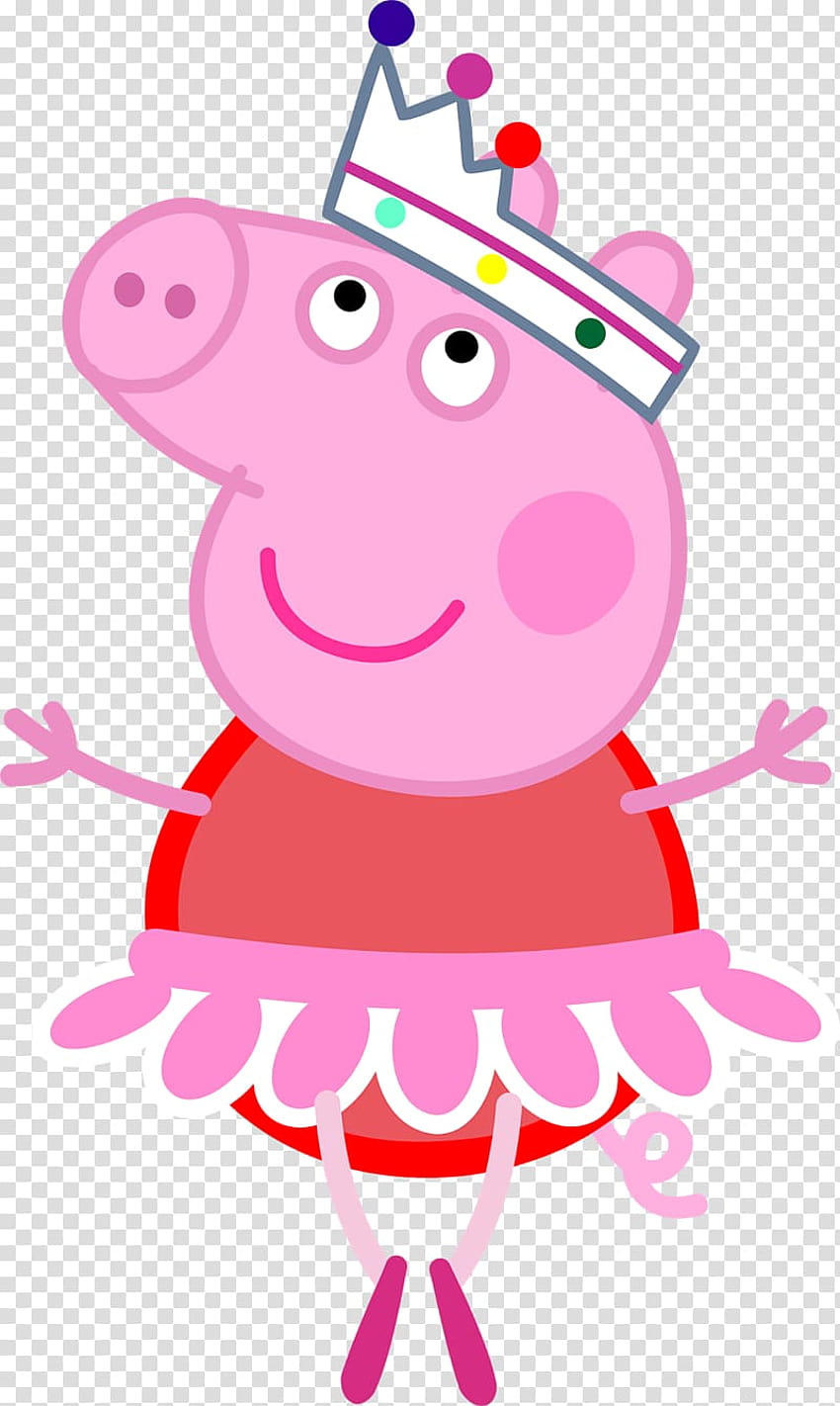 Şeffaf Arka Clipart Peppa Pig Png, kötü peppa domuz HD telefon duvar kağıdı