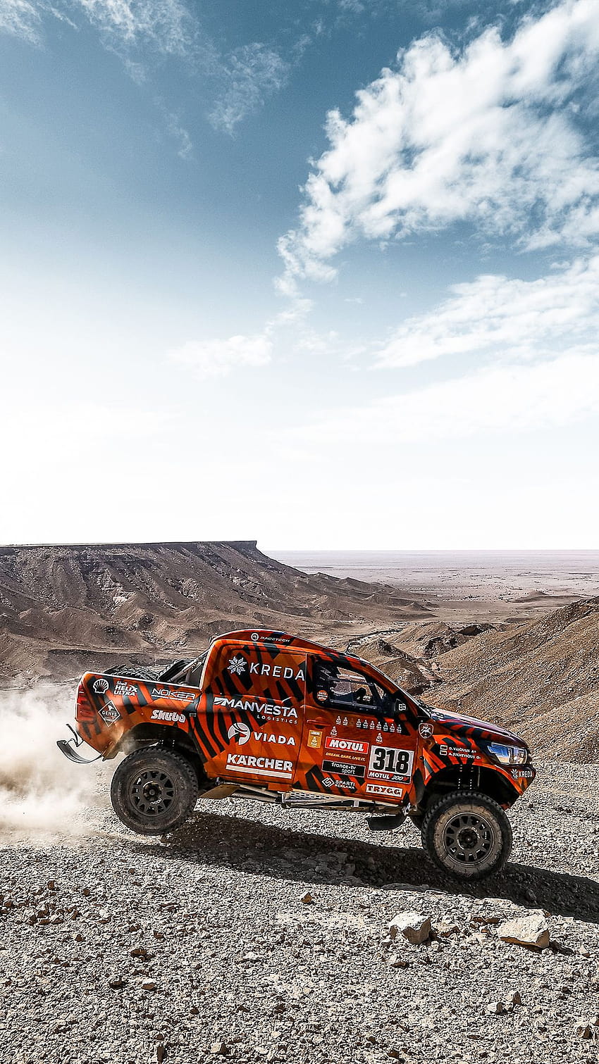 Dakar Rally, rally mobile HD phone wallpaper