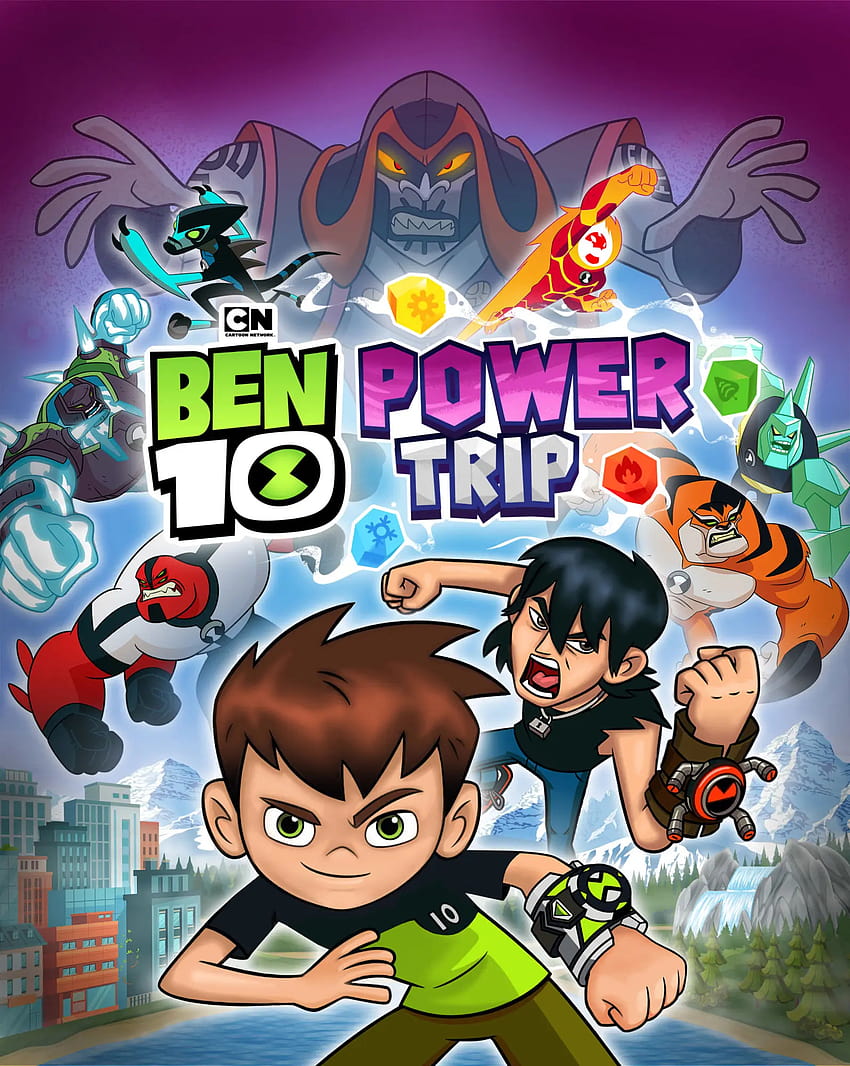 Ben 10: Power Trip, ben 10 kontra wszechświat film Tapeta na telefon HD