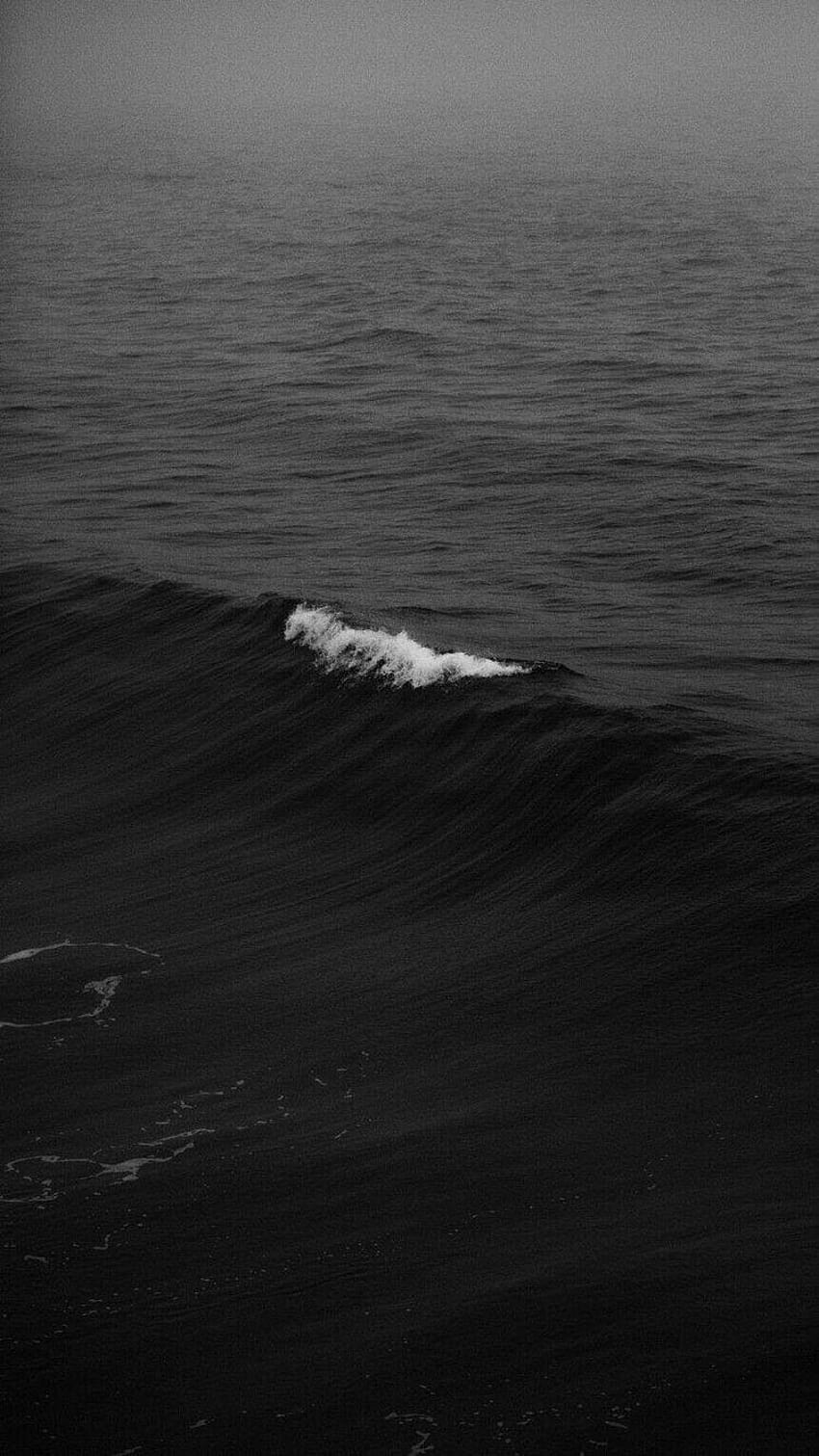 Dark Waters., foggy ocean aesthetic HD phone wallpaper
