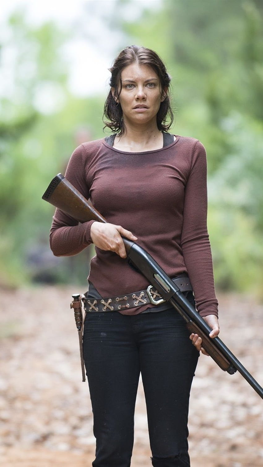 Iphone Lauren Cohan, The Walking Dead, Maggie Greene HD-Handy-Hintergrundbild