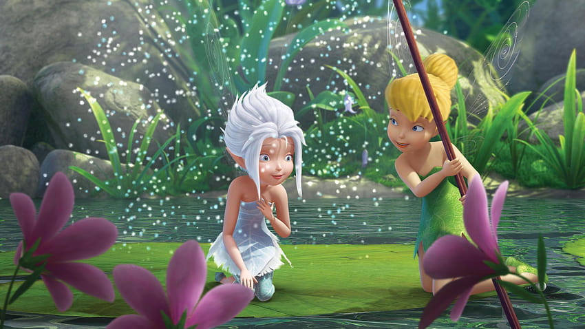 Tinkerbell and Periwink , Backgrounds, potrait tinkerbell HD wallpaper