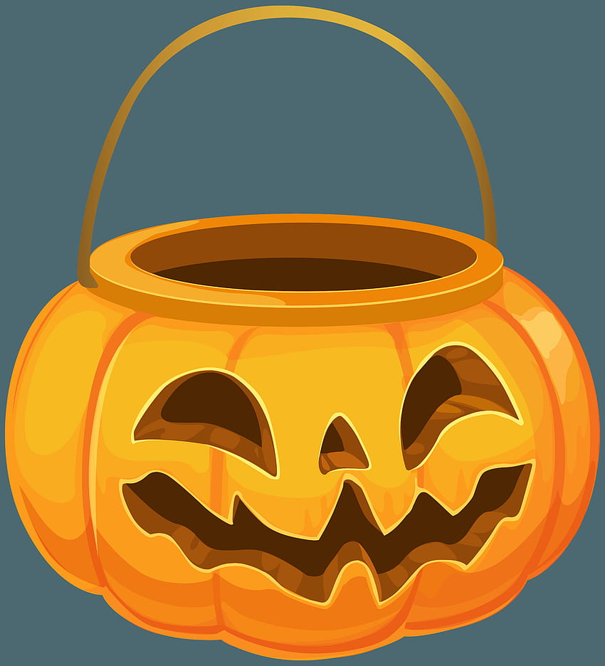 Pumpkin Basket PNG Clip Art, pumpkins and basket HD phone wallpaper