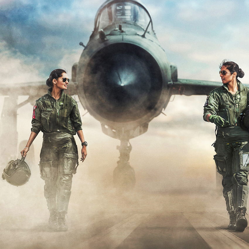 Pilot Wanita, pilot jet tempur, Angkatan Udara India, logo angkatan udara India wallpaper ponsel HD