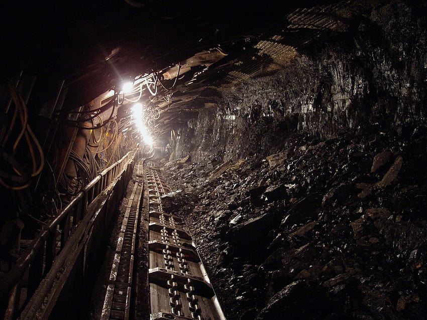 Górnictwo, kopalnia węgla Tapeta HD