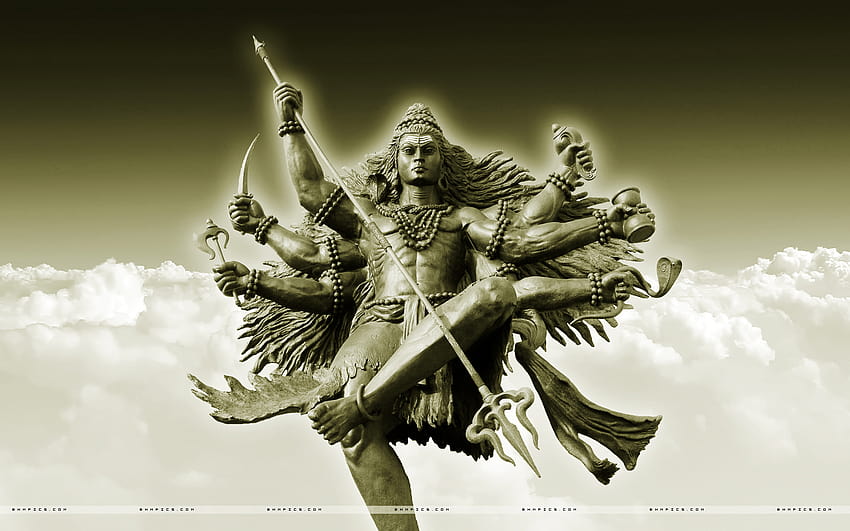 Lord Kaal Bhairav, wütender Lord Shiva HD-Hintergrundbild