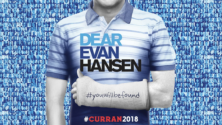 Dear Evan Hansen, thanks for finding us. We've been waiting for a musical like you. HD wallpaper