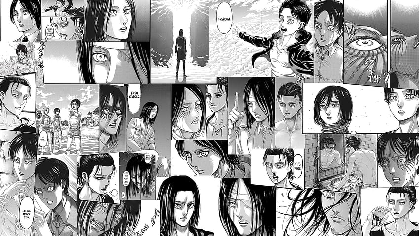 Membuat Eren Yeager saya sendiri : r/ShingekiNoKyojin, manga eren yeager Wallpaper HD