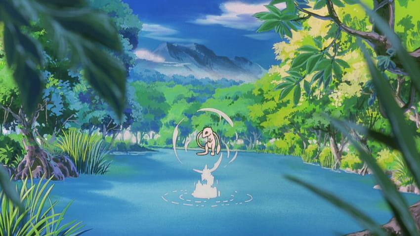 Pokemon Scenery, pokemon landscape HD wallpaper