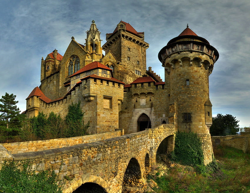 castillo, Medieval, Austria, Arquitectura / and Mobile Backgrounds, 2560x1980 HD wallpaper