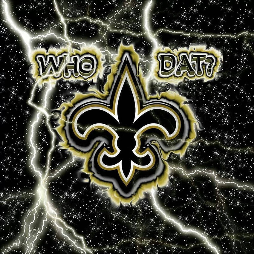 New Orleans Saints Cool Art, logo dei santi Sfondo del telefono HD